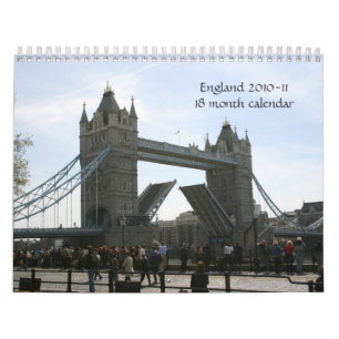 Inglaterra calendário de 2010-11 - 18 meses
