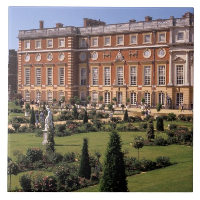 Inglaterra, Surrey, Palácio de Hampton Court. (Frente)