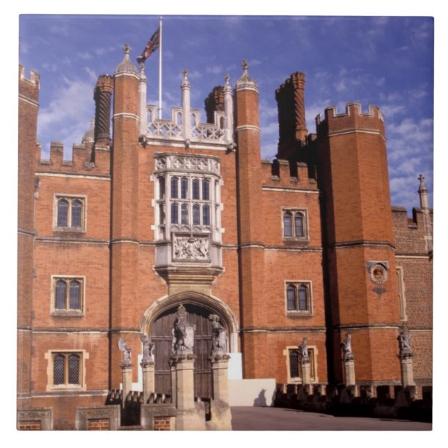 Inglaterra, Surrey, Palácio de Hampton Court. 3 (Frente)