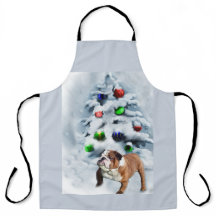 Inglês Buldogue Christmas