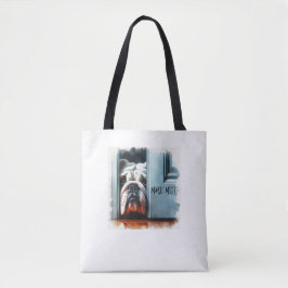 Inglês Bulldog Me Faz! Bolsa Tote