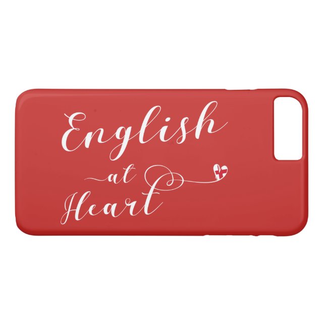 Inglês na Heart Mobile Capa de telefone (Verso (Horizontal))