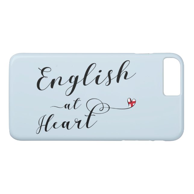 Inglês na Heart Mobile Capa de telefone (Verso (Horizontal))