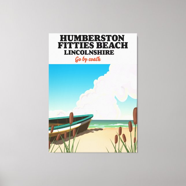 Ingoldmells South Beach lincolnshire Canvas Print (Frente)