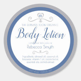 Ingredientes de loção corporal caseira etiqueta pr