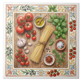 Ingredientes de Massa Italiana da Cozinha Mediterr