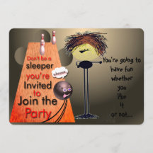 Ingressar no convite para boliches da festa