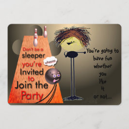 Ingressar no convite para boliches da festa