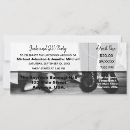 Ingresso para o Casamento de Jack e Jill