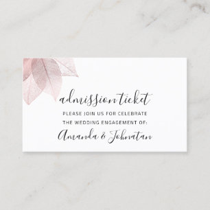 Ingresso White Rose Floral