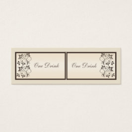 Ingressos para Bebidas Florais Mocha e Ivory