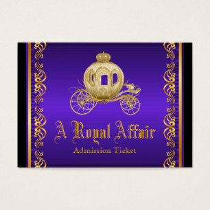 Ingressos para o Baile Real de Ouro Roxo