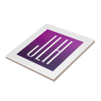 Iniciais de Ombre Roxo e Branco ou outro Texto