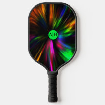 Iniciais Modernas Neon Masculina Brilhantes