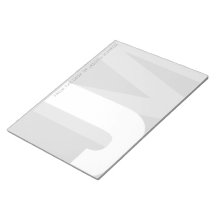 Iniciais Modernos Da Mesa Do Bloco De Notas