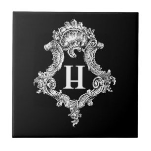 Inicial do monograma de H