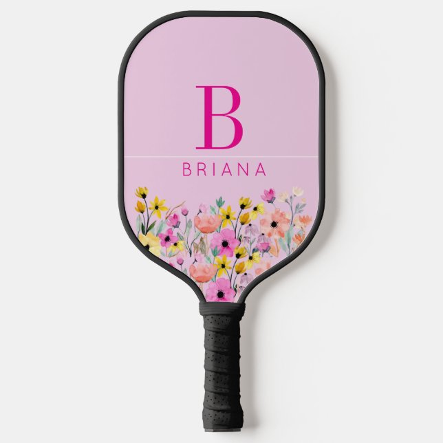 Inicial Floral Personalizada e Nome  (Front)