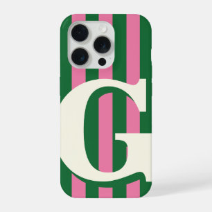 Inicial Personalizada em Negrito, Listra Verde e R