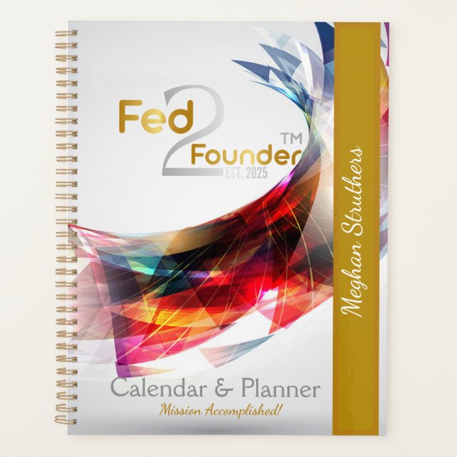 Iniciar Fed2Founder Planejador Personalizado (Frente)