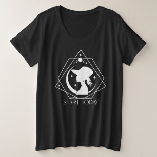 Iniciar Hoje Camisa Celestial De Lua De Conhecimen
