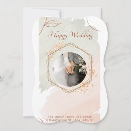 Início do Forever: Convite de Casamento