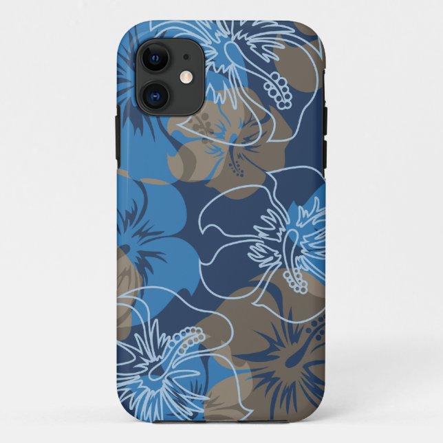 Iniki Point Hawaiian Hibiscus iPhone 5 Capas (Verso)