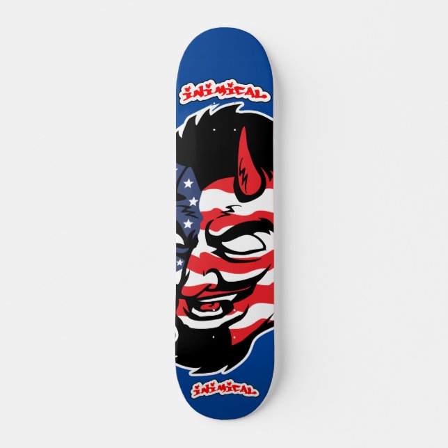 Inimic American Devil Skateboard Deck (Frente)