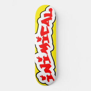 Inimical Graffiti Tag Logo Skateboard