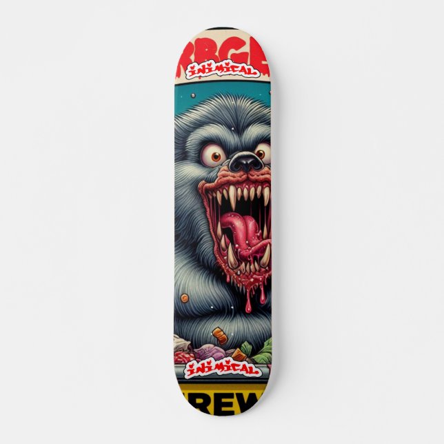 Inimical Werewolf Skateboard (Frente)