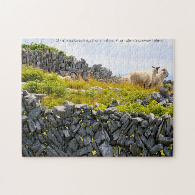 Inisheer Ilhas Aran Galway Irlanda. Quebra-cabeça (Horizontal)