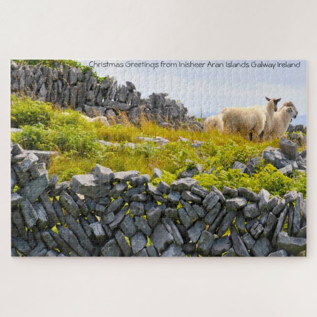 Inisheer Ilhas Aran Galway Irlanda. Quebra-cabeça (Horizontal)