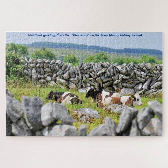 Inisheer Ilhas Aran Galway Irlanda. Quebra-cabeça (Horizontal)