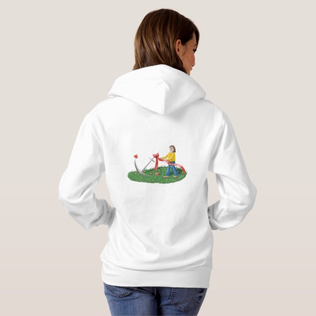 Innerer Anker Hoodie Pullover  (Parte Traseira Completa)