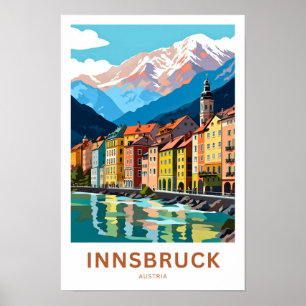 Innsbruck Austria Viagem Impressão