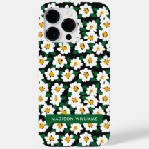 Inscrição editável Flores Mínimo de Case Mate