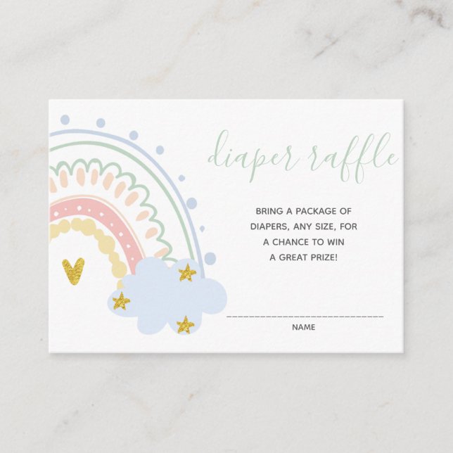 Inserção da Fralda do Cotovelo-Arco-Íris do Pastel (Frente)