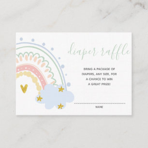 Inserção da Fralda do Cotovelo-Arco-Íris do Pastel