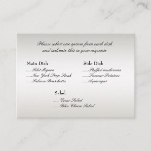 Inserção das opções do menu do pavão