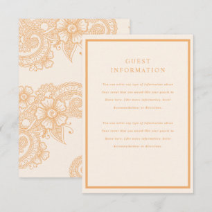 Inserção de Casamento Mehndi