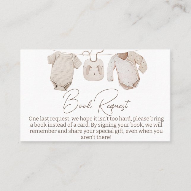 Inserção de Chá de fraldas de Roupas Beige Baby (Frente)