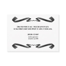 Inserção de Convite para Casamento de Ventilador d