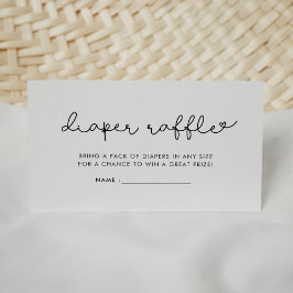 Inserção de fralda de chá de fraldas de script de 