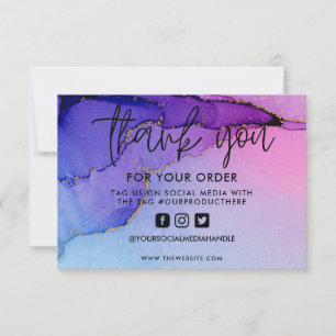 Inserção de Mídia de Aquarela Dourada com Abstrato