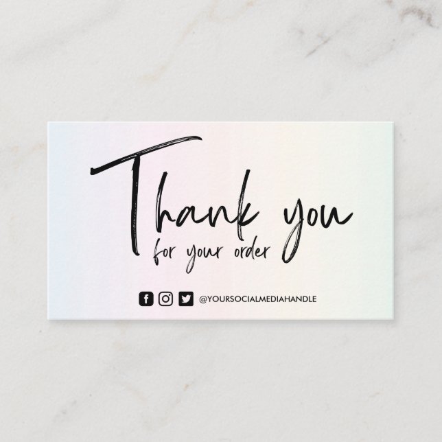 Inserção de Mídia Personalizada de Caligrafia de C (Frente)