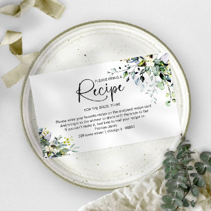 Inserção de pedido de receita para chá de noiva co