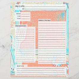 Inserção de receita de quebra-cabeça do país rustí