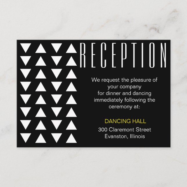 Inserção de recepção de casamento com sotaque amar (Frente)