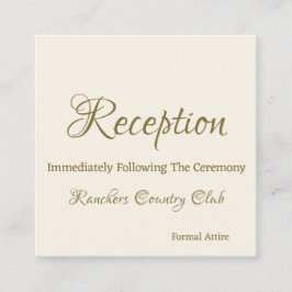 Inserção de Recepção de Casamento Elegante e Sofis