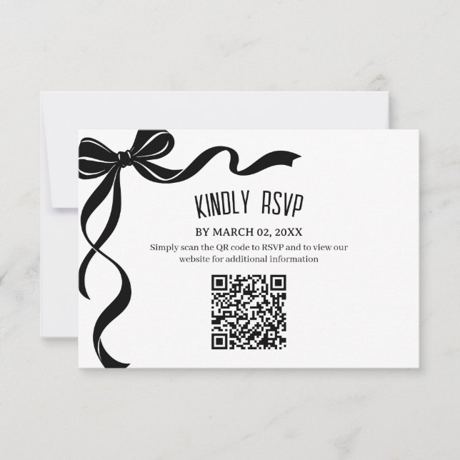 Inserção de resposta de código QR para casamento c (Frente)