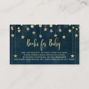 Inserção de solicitação de livro de estrela brilha